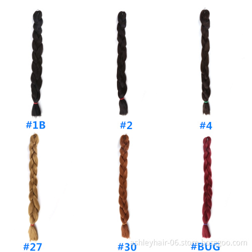 82inch ultra braid kanekalones extension jumbo synthetic  ombre premium 3x original hair ultra hair braid